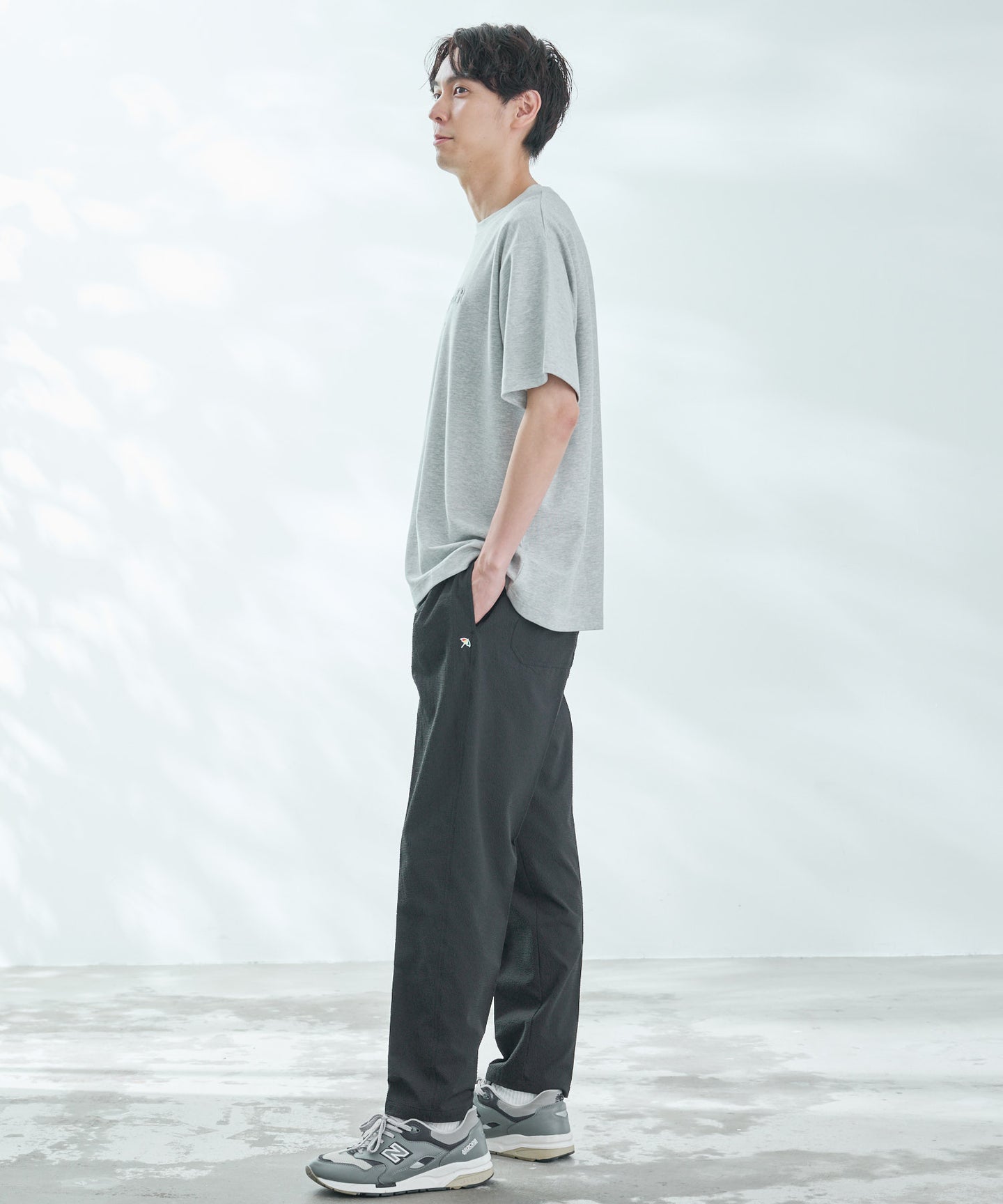 Arnold Palmer 【TIME SALE】【汗染み防止】シェア エンボスプリントTシャツ